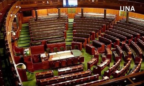 मानसून सत्र लगातार तीसरे दिन ठप, विपक्ष के हंगामे से संसद में कामकाज ठप